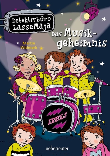 Buchcover und Innenansicht für das Buch: Detektivbüro LasseMaja - Das Musikgeheimnis (Detektivbüro LasseMaja, Bd. 34)