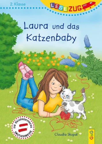 Buchcover und Innenansicht für das Buch: LESEZUG/2. Klasse: Laura und das Katzenbaby