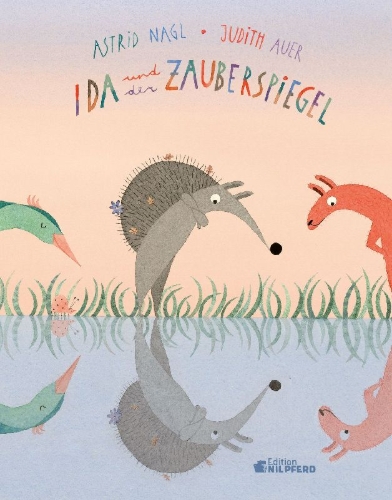 Buchcover und Innenansicht für das Buch: Ida und der Zauberspiegel