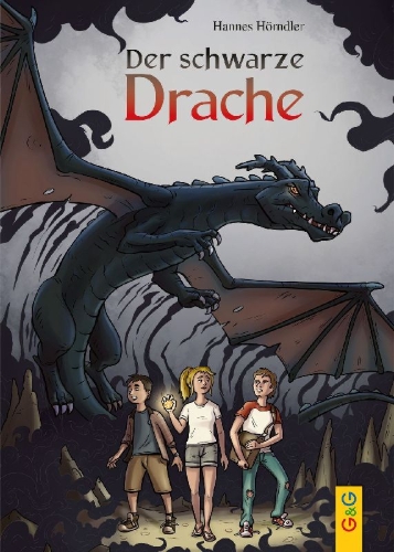 Buchcover und Innenansicht für das Buch: Der schwarze Drache