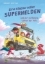 Buchcover und Innenansicht für das Buch: Eine Klasse voller Superhelden und der normalste Lehrer der Welt (Eine Klasse voller Superhelden, Bd. 1)