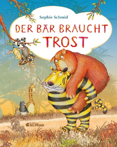 Buchcover und Innenansicht für das Buch: Der Bär braucht Trost