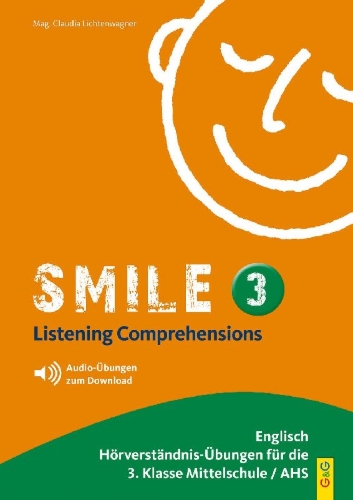 Buchcover und Innenansicht für das Buch: Smile - Listening Comprehensions 3 mit CD