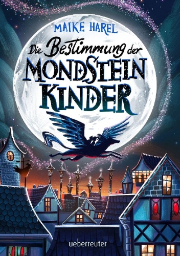 Buchcover und Innenansicht für das Buch: Die Bestimmung der Mondsteinkinder