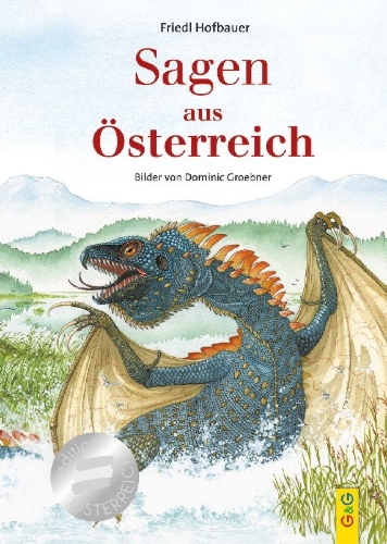 Buchcover und Innenansicht für das Buch: Sagen aus Österreich