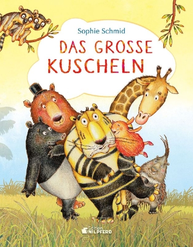 Buchcover und Innenansicht für das Buch: Das große Kuscheln