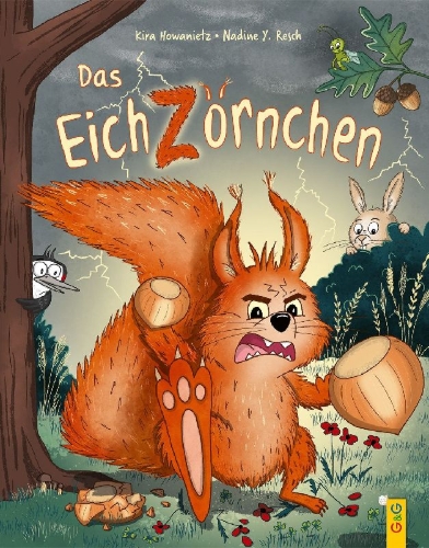 Buchcover und Innenansicht für das Buch: Das Eichzörnchen