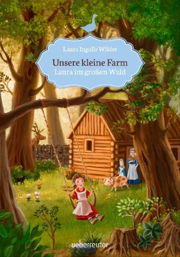Buchcover und Innenansicht für das Buch: Little House in the Big Woods