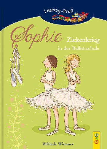 Buchcover und Innenansicht für das Buch: LESEZUG/Profi: Sophie - Zickenkrieg in der Ballettschule