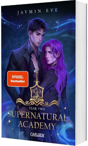 Buchcover und Innenansicht für das Buch: Supernatural Academy: Year Two