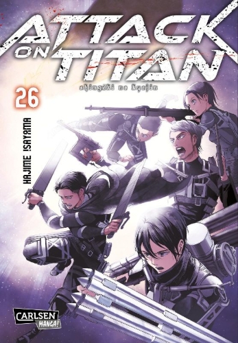 Buchcover und Innenansicht für das Buch: Shingeki no Kyojin