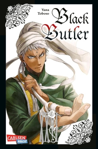 Buchcover und Innenansicht für das Buch: Kuroshitsuji