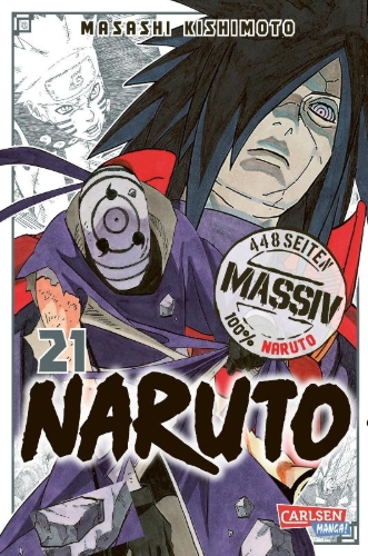 Buchcover und Innenansicht für das Buch: NARUTO Massiv 21