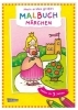 Buchcover und Innenansicht für das Buch: Mein erstes großes Malbuch: Märchen: Malen ab 3 Jahren