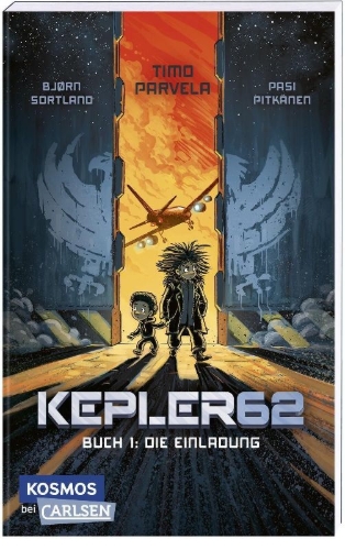 Buchcover und Innenansicht für das Buch: Kepler62 1: Die Einladung