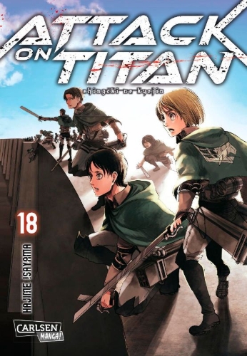 Buchcover und Innenansicht für das Buch: Shingeki no Kyojin