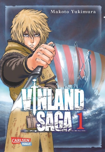 Buchcover und Innenansicht für das Buch: Vinland Saga