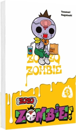 Buchcover und Innenansicht für das Buch: ZOZOZO ZOMBIE-KUN