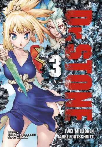Buchcover und Innenansicht für das Buch: Dr. Stone