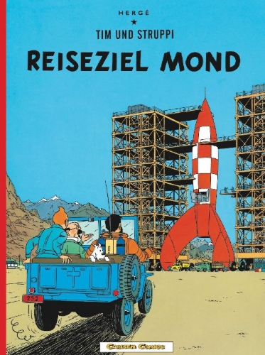 Buchcover und Innenansicht für das Buch: OBJECTIF LUNE                                              