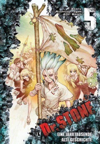Buchcover und Innenansicht für das Buch: Dr. Stone