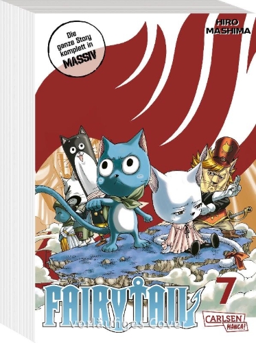 Buchcover und Innenansicht für das Buch: Fairy Tail