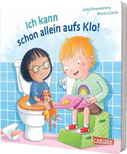 Buchcover und Innenansicht für das Buch: Ich kann schon allein aufs Klo!