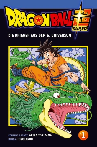 Buchcover und Innenansicht für das Buch: Dragon Ball Super