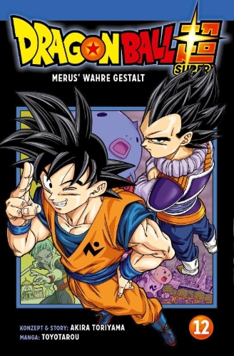 Buchcover und Innenansicht für das Buch: Dragon Ball Super