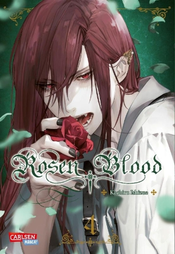 Buchcover und Innenansicht für das Buch: Rosen Blood