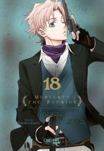 Buchcover und Innenansicht für das Buch: Yuukoku no Moriarty