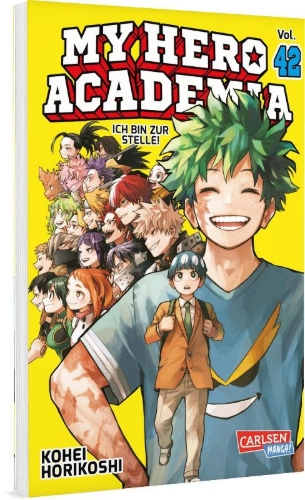 Buchcover und Innenansicht für das Buch: Boku no Hero Academia