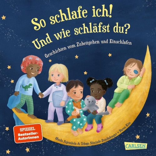 Buchcover und Innenansicht für das Buch: So schlafe ich! Und wie schläfst du?