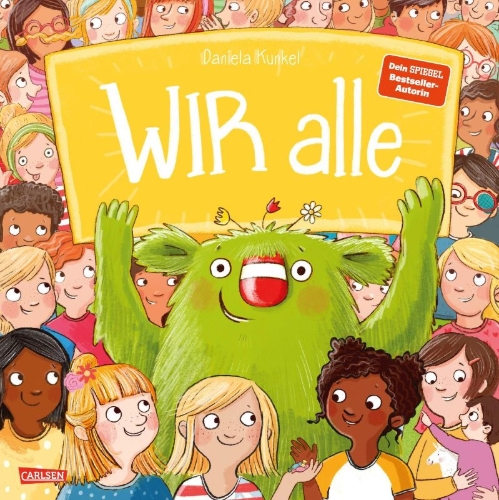 Buchcover und Innenansicht für das Buch: WIR alle