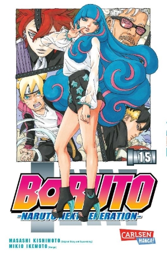 Buchcover und Innenansicht für das Buch: Boruto: Naruto next Generations