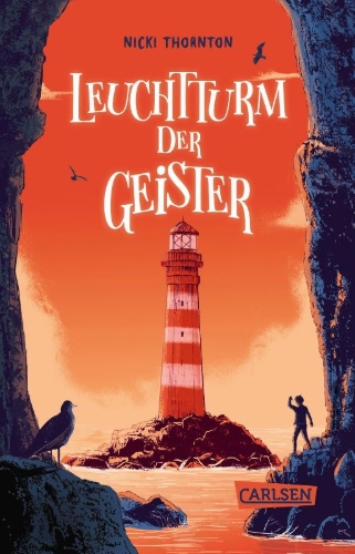 Buchcover und Innenansicht für das Buch: Bad Luck Lighthouse