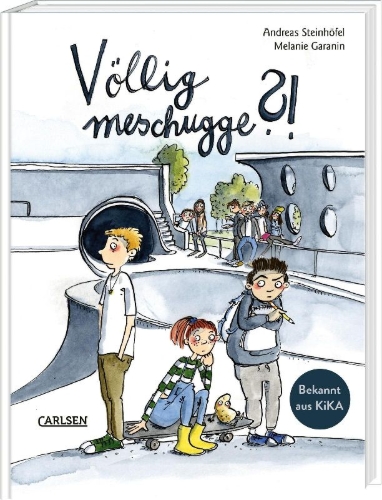 Buchcover und Innenansicht für das Buch: Völlig meschugge?!