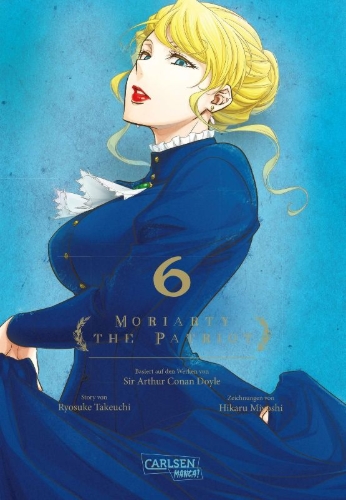 Buchcover und Innenansicht für das Buch: Yuukoku no Moriarty