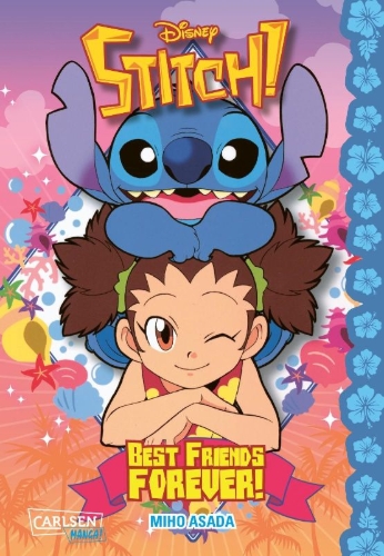 Buchcover und Innenansicht für das Buch: STITCH! MENSORE IZAYOI TOU / STITCH! ZUTTO SAIKOU NO TOMODACHI NIKKI