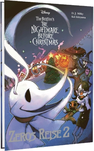 Buchcover und Innenansicht für das Buch: Tim Burton's The Nightmare Before Christmas