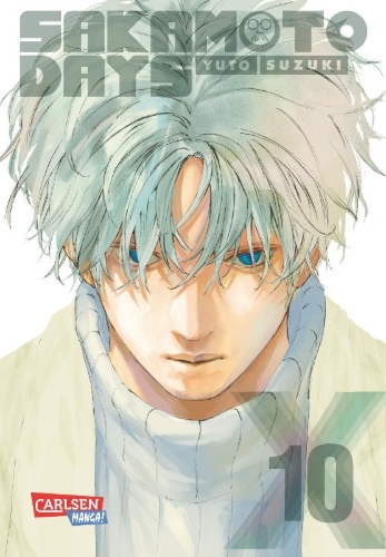 Buchcover und Innenansicht für das Buch: Sakamoto Days
