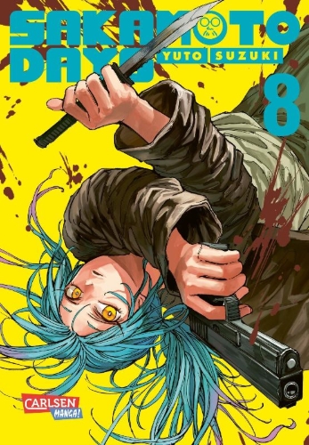 Buchcover und Innenansicht für das Buch: Sakamoto Days