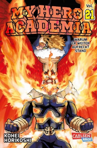 Buchcover und Innenansicht für das Buch: Boku no Hero Academia