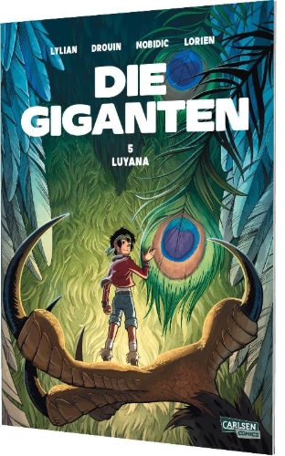 Buchcover und Innenansicht für das Buch: Die Giganten 5: Luyana