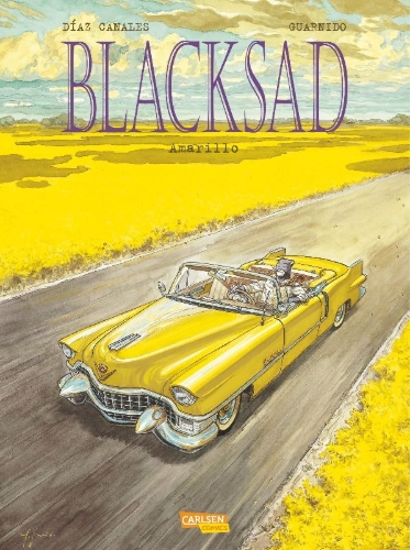 Buchcover und Innenansicht für das Buch: Blacksad 05. Amarillo