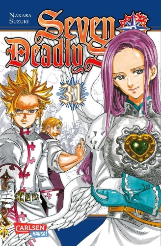 Buchcover und Innenansicht für das Buch: Nanatsu no Taizai