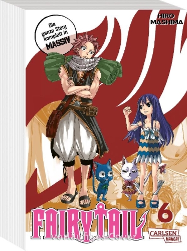 Buchcover und Innenansicht für das Buch: Fairy Tail