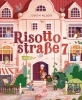 Buchcover und Innenansicht für das Buch: Risottostraße 7