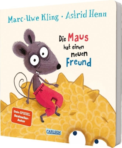Buchcover und Innenansicht für das Buch: Die Maus hat einen neuen Freund