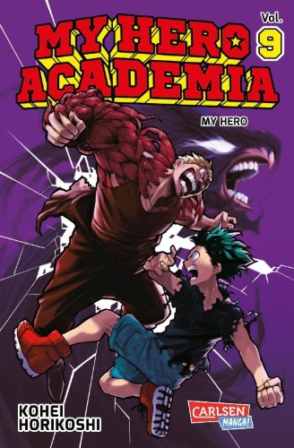 Buchcover und Innenansicht für das Buch: Boku no Hero Academia